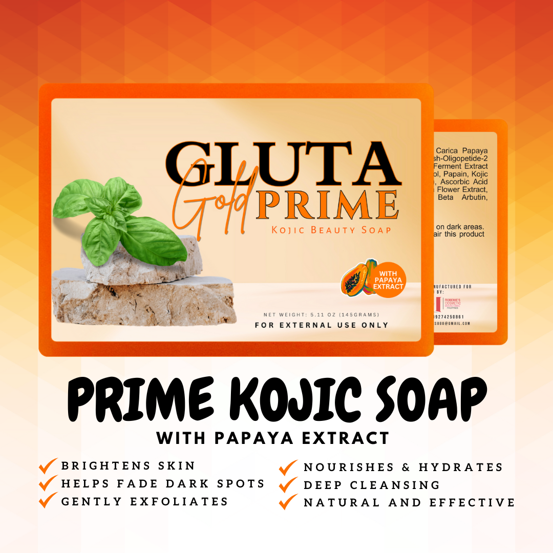 Glutagold Prime Kojic Beauty Soap 145grams