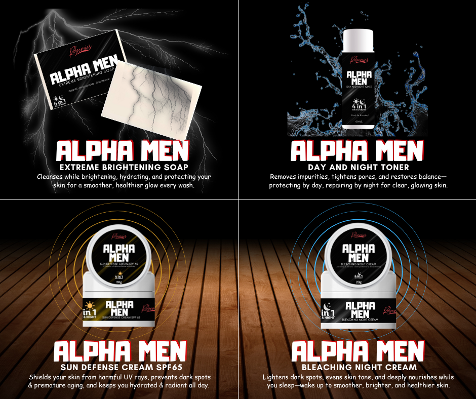 Robemies Alpha Men 4 in 1 Rejuvenating Set