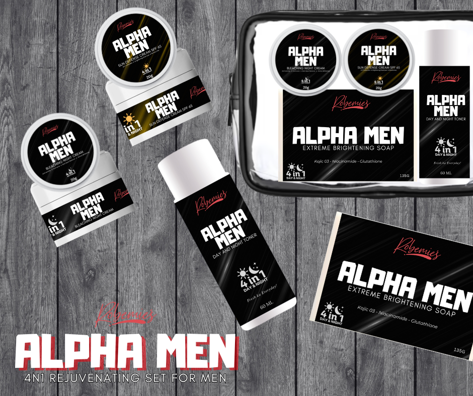 Robemies Alpha Men 4 in 1 Rejuvenating Set