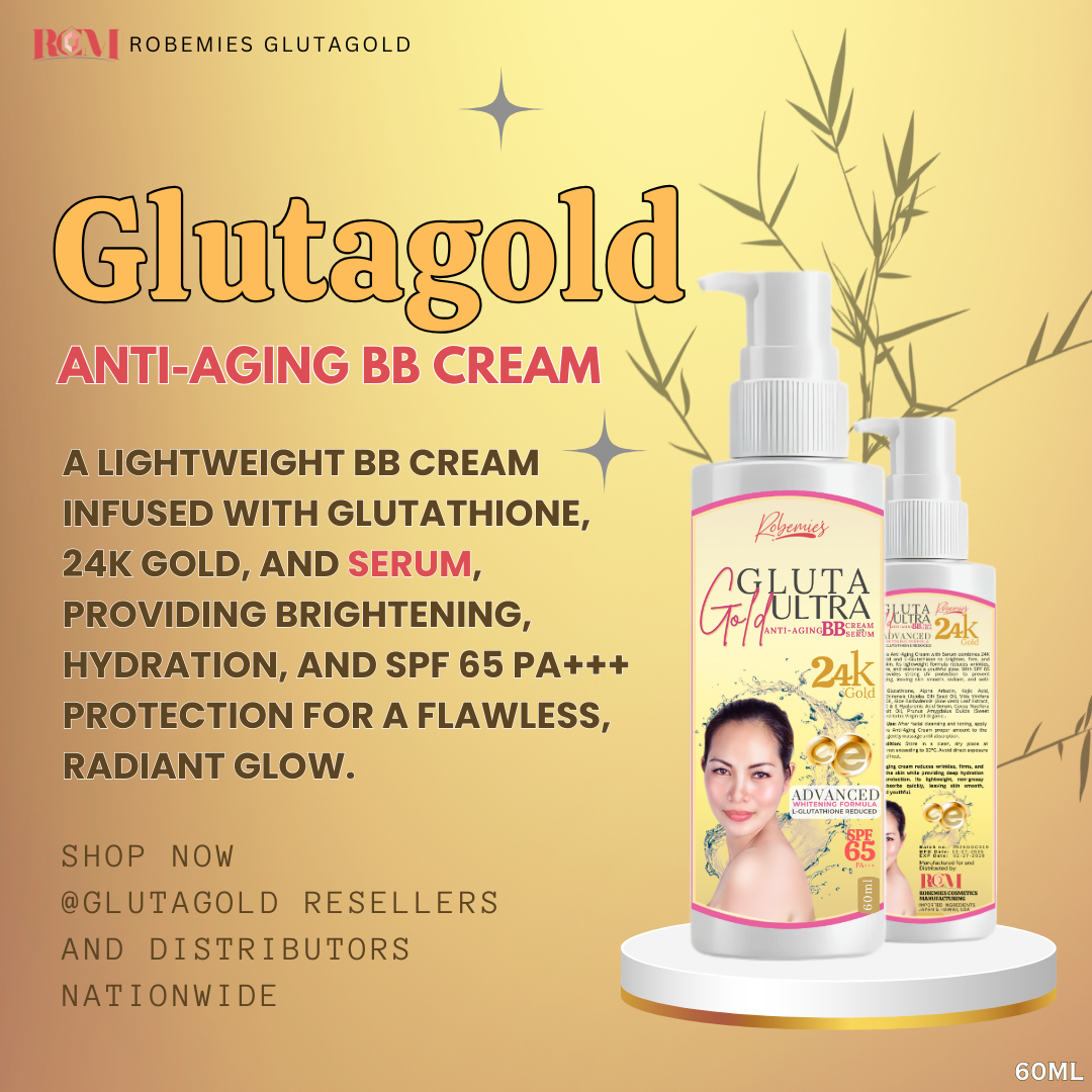 GlutaGold Ultra Anti-Aging BB Cream with Serum (60ml)