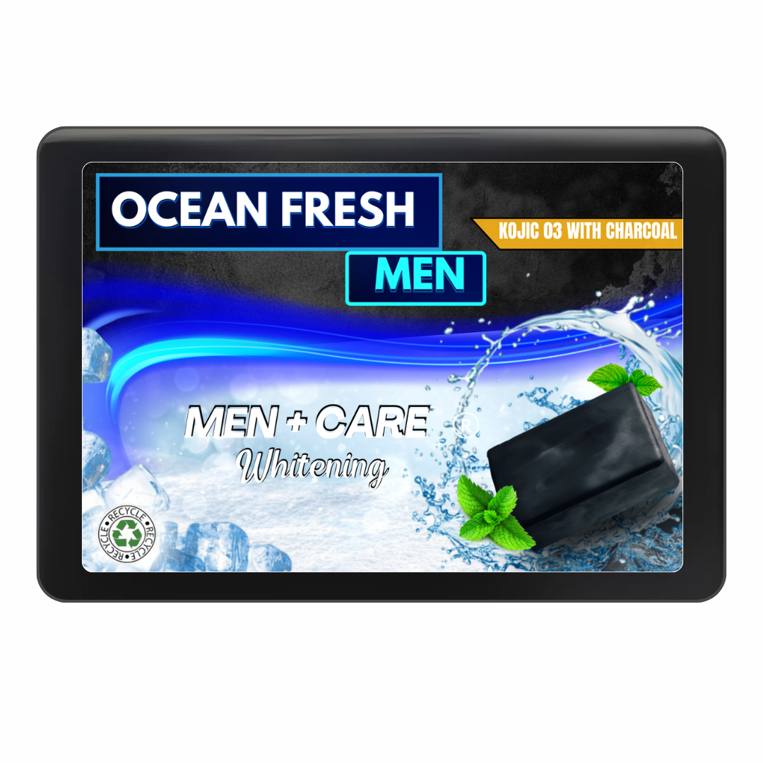 Ocean Fresh Kojic 03 with Bamboo Charcoal Soap for Men 145g