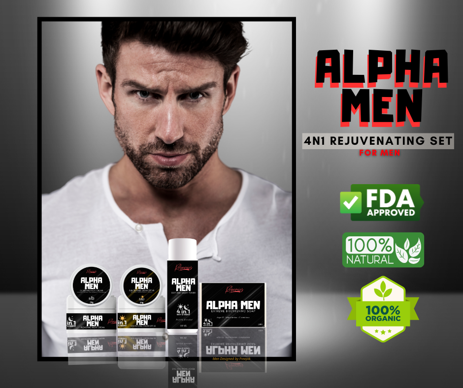 Robemies Alpha Men 4 in 1 Rejuvenating Set